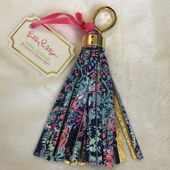Lilly Pulitzer Accessories - Lilly Pulitzer Tassel key chain